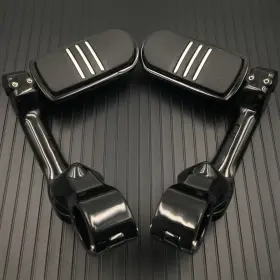 Masooo27032355z3 Eway 1-1/4 Inch 1.25 Long Angled Highway Engine Guard Foot Pegs Fit For Harley Sportster
