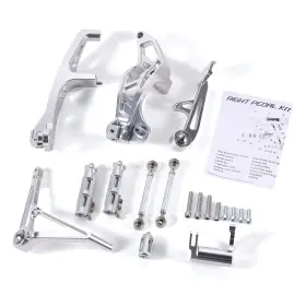 Fc-006-raw Fanscreate Adjustable Footpegs For Harley Street Road Glide 09-16 Need Bracket Fc-006-raw Fanscreate Adjustable Footpegs For Harley Street Road Glide 09-16 Need Bracket