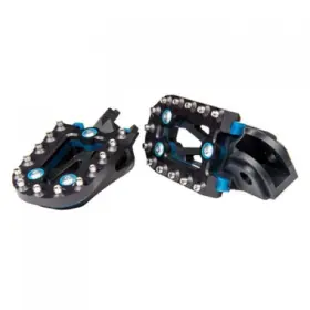 Fasst Fp-100k-16-blue Impact Moto Pegs Black/blue For Gasgas Husqvarna Ktm
