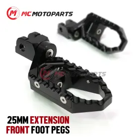 Cl3fpa0725mmbktourxxthbkff304 Fastbolt 1 Inch Adjustable Front Wide Foot Pegs For Suzuki Gsxr 1000 Gsx-r 600 Gsxr750