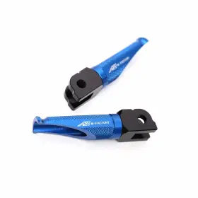 Cl3fafpfg02bkmfpxxxcc0007 Fastbolts Mfp Blue Anti Slip Front Foot Pegs For Shiver 750 07-12 13 14 15 16 17