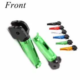 Cl3fafpfg45aabkmfpxxxcc0205 Fastbolts Mfp Black Anti Slip Front Foot Pegs For Kawasaki Versys 1000 12 13 14