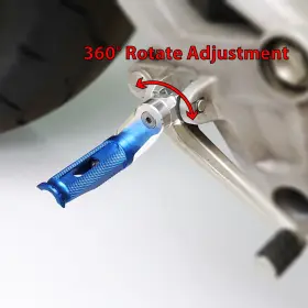 Cl3fafpfg61m40simfpxxxcc0248 Fastbolts Mfp 40mm Adjustable Blue Front Foot Pegs For Gladius Sfv 650 09-13 14 15 16
