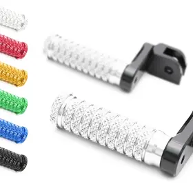 Mc1fpfg15m40bkpolepnw23402 Fastmotosport 40mm Adjustable Front Foot Pegs Pole For Ducati Monster 1200 R 16 17 18 19