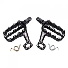 1622520007 Fastway Air Ext Motorcycle Foot Pegs Kit Black
