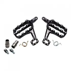 1622520041 Fastway Air Ext Motorcycle Foot Pegs Kit Black
