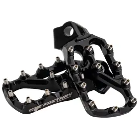 22-4-024bks Fastway 22-3-1032sh Billet Foot Peg Kit Set Pegs Black