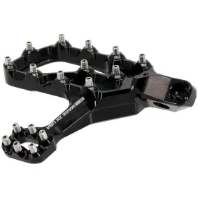22-4-019-bks Fastway Ext Footpegs - Pegs Only Black Standard