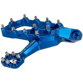 22-4-021-bls Fastway Ext Footpegs - Pegs Only Blue Standard