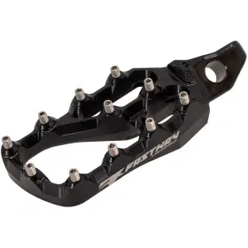 22-4-027-bks Fastway Footpegs - Pegs Only Black 6mm Down/6mm Back