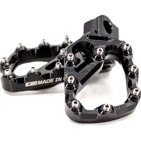 22-6-003-bks Fastway Mini Footpegs - Pegs Only Black