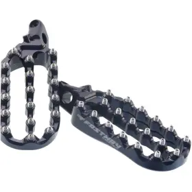 22-adv-102bks Fastway Adventure Footpegs - Pegs Only Black