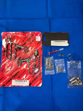 22-ext-002cls Fastway Like New Air Ext Motorcycle Foot Peg Kit For Honda And Kawasaki