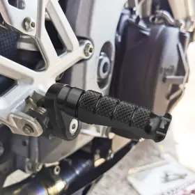Cl5fpfg105m25bkmccpcc057 Ffracing R-fight Front 25mm Extension Footpegs For Ducati Monster 800 /ie All Year