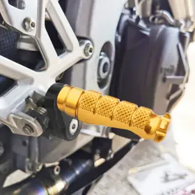 Cl5fpfg10m25bkmccpcc033 Ffracing R-fight Front 25mm Extension Footpegs For Bmw F700gs 13 14 15 16
