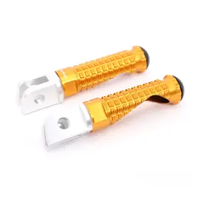 Clcrfpfg15dsimprogdcc7w058 Ffracing Gold Billet Front Footpegs Mpro For Ducati Monster 900 /ie All Year
