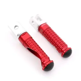 Clcrfpfg15dsimprordcc7w058 Ffracing Red Billet Front Footpegs Mpro For Ducati Monster 900 /ie All Year