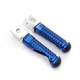 Clcrfpfg26simprobucc7w127 Ffracing Blue Billet Front Footpegs Mpro For Harley Davidson Dyna 10 11 12 13 14 15 16 17