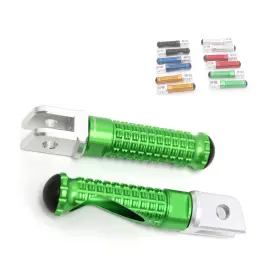 Clcrfpfg47simprogrcc7w403 Ffracing Green Billet Front Footpegs Mpro For Kawasaki Zh2 20 21