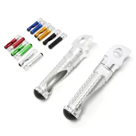 Clcrfpfg55simprosicc7w221 Ffracing Silver Billet Front Footpegs Mpro For Mv Agusta Brutale 675 12 13 14 15 16