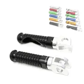 Clcrfpfg72simprobkcc7w276 Ffracing Black Billet Front Footpegs Mpro For Suzuki Gsxr 750 96 97 98 99