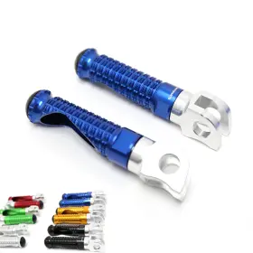 Clcrfpfg72simprobucc7w276 Ffracing Blue Billet Front Footpegs Mpro For Suzuki Gsxr 750 96 97 98 99