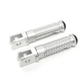 Clcrfpfg96simprosicc7w392 Ffracing Silver Billet Front Footpegs Mpro For Yamaha Bolt 14 15 16 17 18 19 20