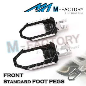 Ffrfpfg50sitourxxthsicl5001 Ffracing Cnc Front Wide Touring Footpegs For Kawasaki Zx-10r Ninja