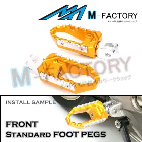 Ffrfpfg82sitourxxthsicl5001 Ffracing Cnc Front Wide Touring Footpegs For America Carb 2002-2007