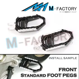 Ffrfpfg88sitourxxthsicl5001 Ffracing Cnc Front Wide Touring Footpegs For Street Triple 675 765 R Rs 2017-2018