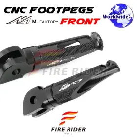 Aarfpfg60bkpolebkcl722002 Fireriderworld Cnc Black Rider Foot Pegs Shinobi For Suzuki Gsx-r 1000 R 17 18 19 20 21