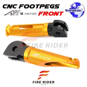 Aarfpfg61bkpolegdcl722003b Fireriderworld Cnc Gold Rider Foot Pegs Shinobi For Suzuki Gsf 650 Bandit 12 13 14 15 16 17