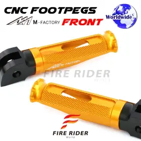 Aarfpfg62bkpolegdcl722003 Fireriderworld Cnc Gold Rider Foot Pegs Shinobi For Suzuki Gsr 600 06 07 08 09 10