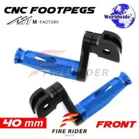 Aarfpfg9240mbkmfpbucl722002 Fireriderworld 40mm Adjustable Blue Rider Foot Pegs Shinobi For Yzf R125 08 09 10 11 12 13 Aarfpfg9240mbkmfpbucl722002 Fireriderworld 40mm Adjustable Blue Rider Foot Pegs Shinobi For Yzf R125 08 09 10 11 12 13