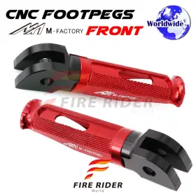 Aarfpfg99bkpolerdcl722002b Fireriderworld Cnc Red Rider Foot Pegs Shinobi For Yamaha Yzf R6 08 09 10 11 12 13 14 15 16 17