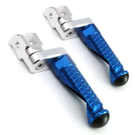 Clcrfpfg15dm25simprobucc7w063 Fireriderworld Mpro 1 Inch Riser Blue Front Foot Pegs For Ducati Monster 797 17 18