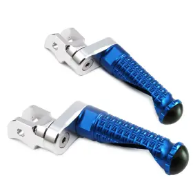 Clcrfpfg27m25simprobucc7w128 Fireriderworld Mpro 1 Inch Riser Blue Front Foot Pegs For Softail Fatboy 13 14 15 16 17