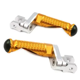 Clcrfpfg33m25simprogdcc7w146 Fireriderworld Mpro 1 Inch Riser Gold Front Foot Pegs For Honda Nc700 S/x 12 13 14 15 16
