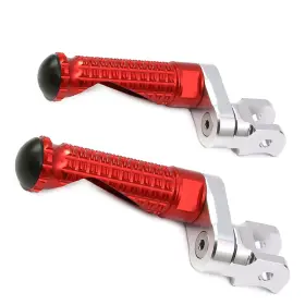 Clcrfpfg33m25simprordcc7w145 Fireriderworld Mpro 1 Inch Riser Red Front Foot Pegs For Cbr1000rr Fireblade 08-13 14 15