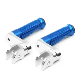 Clcrfpfg36m40simprobucc7w164 Fireriderworld Mpro 1.5 Inch Riser Blue Front Foot Pegs For Cbr500r 13-15 16 17 18 19 20 21