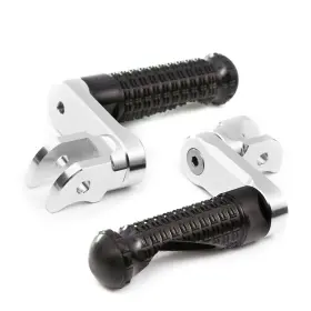 Clcrfpfg47m40simprobkcc7w210 Fireriderworld Mpro 1.5 Inch Riser Black Front Foot Pegs For Zx-6r 636 Ninja 13-17 18 19 20