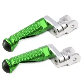 Clcrfpfg49m25simprogrcc7w217 Fireriderworld Mpro 1 Inch Riser Green Front Foot Pegs For Zx-10r 04 05 06 07 08 09 10