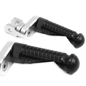 Clcrfpfg73m25simprobkcc7w279 Fireriderworld Mpro 1 Inch Riser Black Front Foot Pegs For Bandit Gsf 1200 00-03 04 05 06