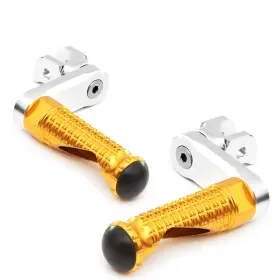 Clcrfpfg76m40simprogdcc7w287 Fireriderworld Mpro 1.5 Inch Riser Gold Front Foot Pegs For Triumph Daytona T595 97 98