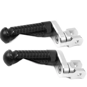 Clcrfpfg87m25simprobkcc7w321 Fireriderworld Mpro 1 Inch Riser Black Front Foot Pegs For Daytona 675 R 13 14 15 16 17 18