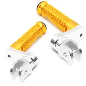 Clcrfpfg88m40simprogdcc7w325 Fireriderworld Mpro 1.5 Inch Riser Gold Front Foot Pegs For Street Triple 765 R/rs 17-21 22
