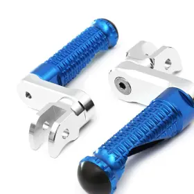 Clcrfpfg90m40simprobucc7w330 Fireriderworld Mpro 1.5 Inch Riser Blue Front Foot Pegs For Fz1 S Fazer 06-12 13 14 15 16