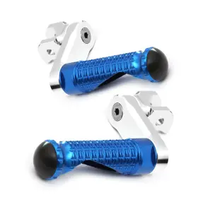 Clcrfpfg93m40simprobucc7w350 Fireriderworld Mpro 1.5 Inch Riser Blue Front Foot Pegs For Yzf 600 R Thundercat 96-02 03