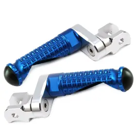 Clcrfpfg95m25simprobucc7w353 Fireriderworld Mpro 1 Inch Riser Blue Front Foot Pegs For Mt-07 Fz07 13-17 18 19 20 21 22