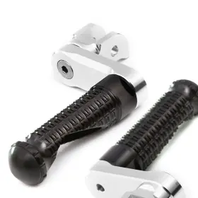 Fpfg100m40simprobkmag7w364 Fireriderworld Mpro 1.5 Inch Lowering Black Front Foot Pegs For Yzf R1 R1m 15-17 18 19 20 21